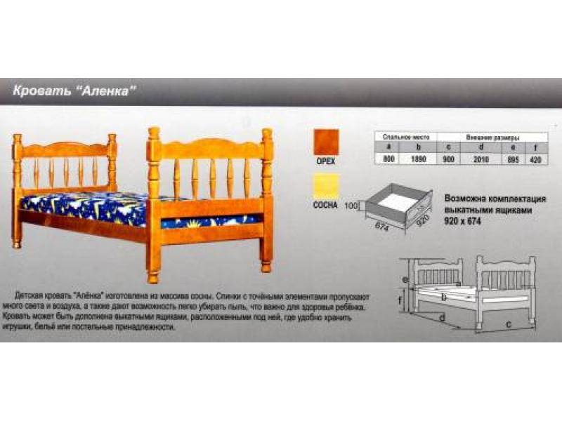 кровать аленка в Челябинске