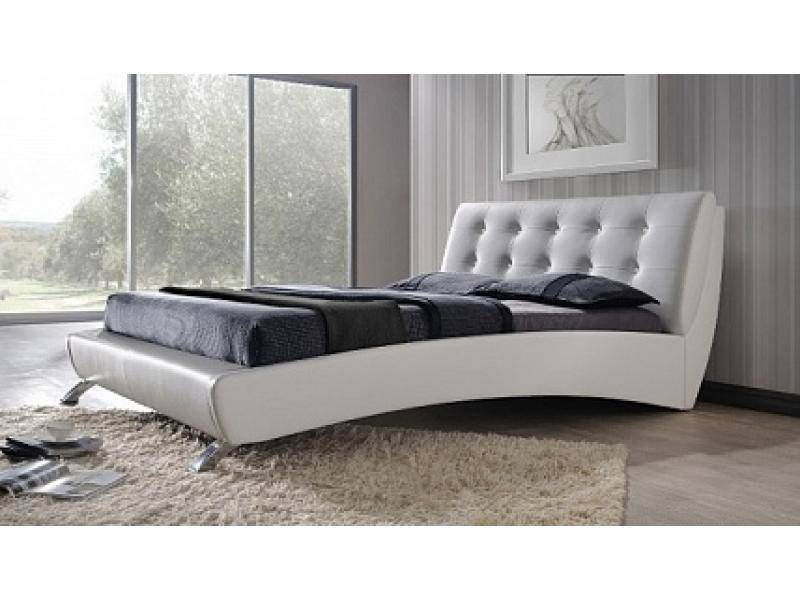 кровать sweet vilmar 160*200 pu white в Челябинске