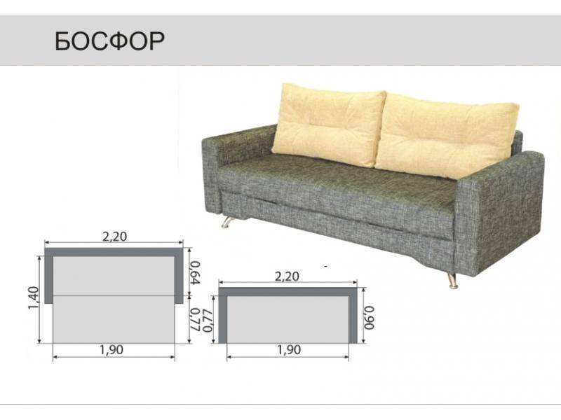 диван прямой босфор в Челябинске