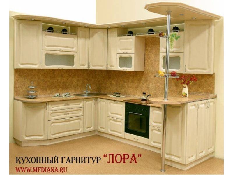 кухня угловая лора в Челябинске