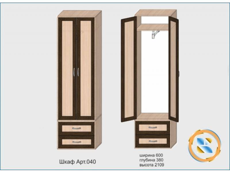 шкаф арт 040 в Челябинске