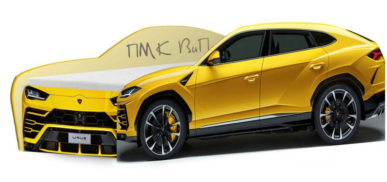 кровать-машинка lamborghini urus в Челябинске