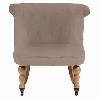 кресло amelie french country chair бежевое в Челябинске