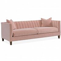 диван penelope sofa прямой розовый в Челябинске