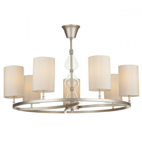 подвесная люстра maytoni armony h010pl-07g бежевая в Челябинске