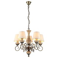 подвесная люстра arte lamp ivory a9070lm-5ab в Челябинске