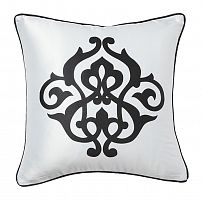 подушка с геральдическими лилиями fleur de lys white i в Челябинске