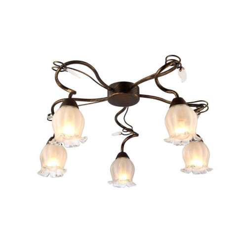 потолочная люстра arte lamp 83 a7449pl-5br в Челябинске