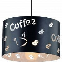 подвесной светильник arte lamp caffetteria a1233sp-1bk в Челябинске