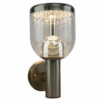 уличный настенный светодиодный светильник arte lamp inchino a8163al-1ss в Челябинске