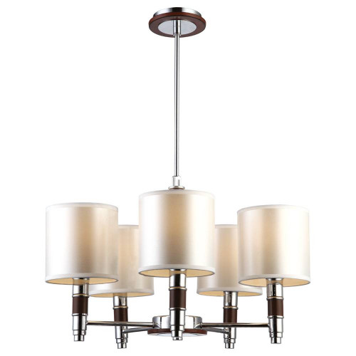 подвесная люстра arte lamp circolo a9519lm-5br в Челябинске