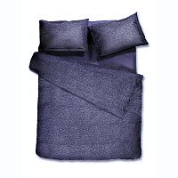 комплект постельного белья decoflux сатин евро indigo dots в Челябинске