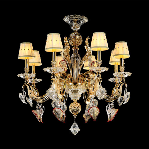 люстра md102729-8a от illuminati золото/янтарная в Челябинске