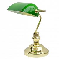 настольная лампа arte lamp banker a2491lt-1go в Челябинске