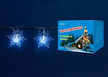 светодиодная гирлянда «снежинки-1» 700см (07930) uniel uld-s0700-050/dta white ip20 snowflakes-1 в Челябинске