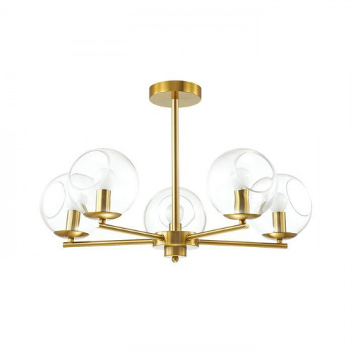 потолочная люстра lumion blair 3769/5c латунь в Челябинске