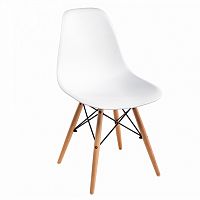 стул деревянный eames pc-015 white в Челябинске