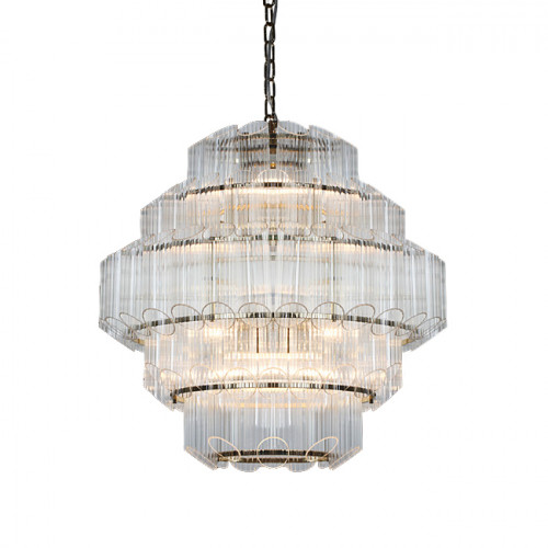 люстра vittoria 10a clear от delight collection прозрачная в Челябинске