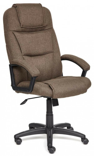 компьютерное кресло tetchair бергамо (крестовина пластик, обивка ткань) для руководителя в Челябинске