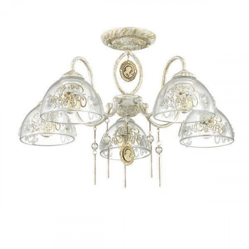 потолочная люстра lumion absolona 3453/5c белая в Челябинске