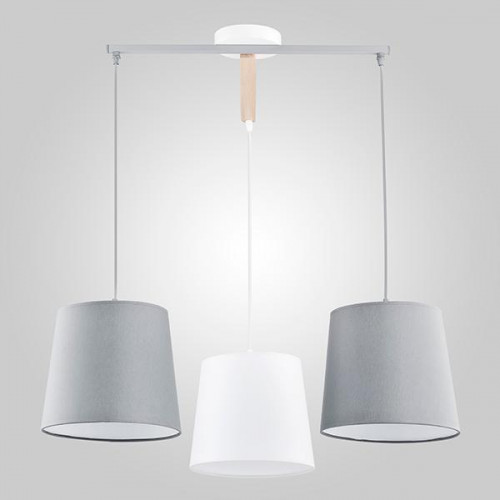 подвесная люстра tk lighting 1279 balance серая в Челябинске