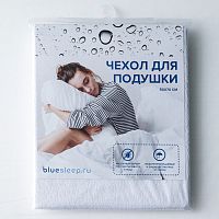 чехол защитный на подушку с мембраной blue sleep hybrid 050*070 в Челябинске