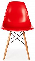 стул классический dsw красный (eames style) в Челябинске