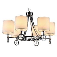 люстра km0843p-6 от delight collection белая/ хром в Челябинске