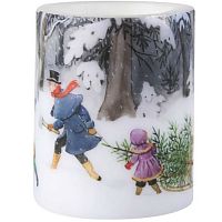 свеча большая elsa beskow рождественское дерево, 12х10 см в Челябинске