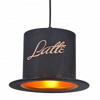 подвесной светильник arte lamp caffe a5065sp-1bn в Челябинске