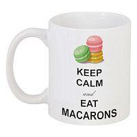 кружка с рисунком macarons в Челябинске