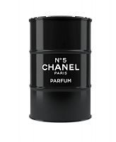 декоративная бочка chanel №5 black xl в Челябинске