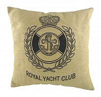 подушка с гербом королевского royal yacht club в Челябинске