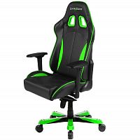 кресло геймерское dxracer king ks57 черно-зеленое в Челябинске