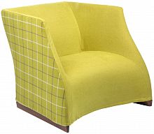 кресло vivienne armchair yellow checkerboard в Челябинске