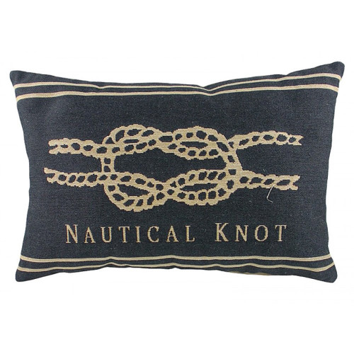 подушка с морским узлом nautical knot denim в Челябинске