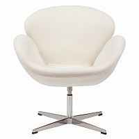 кресло swan chair кремовое в Челябинске