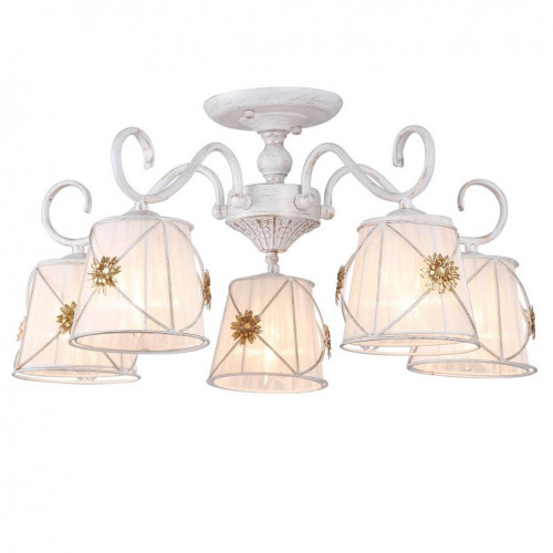 потолочная люстра arte lamp 72 a5495pl-5wg в Челябинске