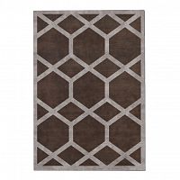 ковер ashton cocoa 150x220 коричневый в Челябинске