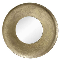 зеркало большое круглое бронзовое в широкой раме farran в Челябинске