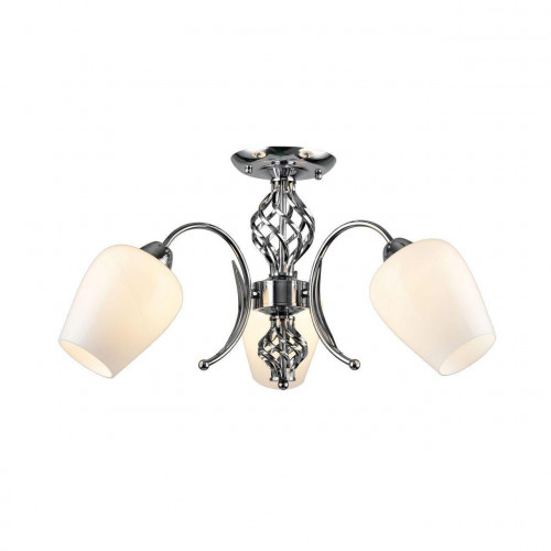 потолочная люстра arte lamp a1608pl-3cc белая в Челябинске