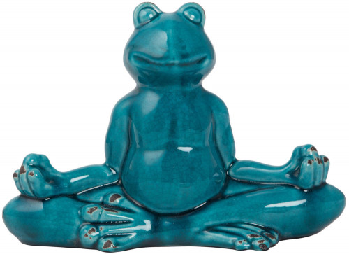 декор frog blue meditation в Челябинске