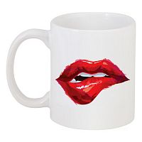 кружка с рисунком lips в Челябинске