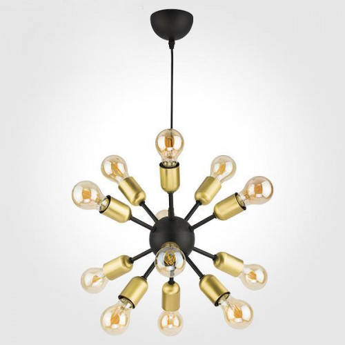 подвесная люстра tk lighting 1469 estrella black в Челябинске