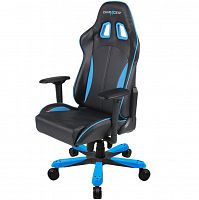 кресло геймерское dxracer king ks57 черно-синее в Челябинске