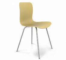 стул dsr бежевый s33 (eames style) в Челябинске