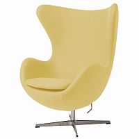 кресло egg chair желтое в Челябинске