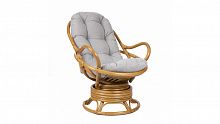 кресло-качалка swivel rocker коричневый в Челябинске