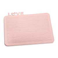 разделочная доска happy board love, розовая в Челябинске