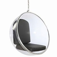 кресло bubble chair черное в Челябинске